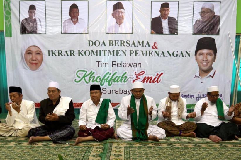 Kader Muslimat NU Doa Bersama Menangkan Khofifah-Emil - Bagian 7