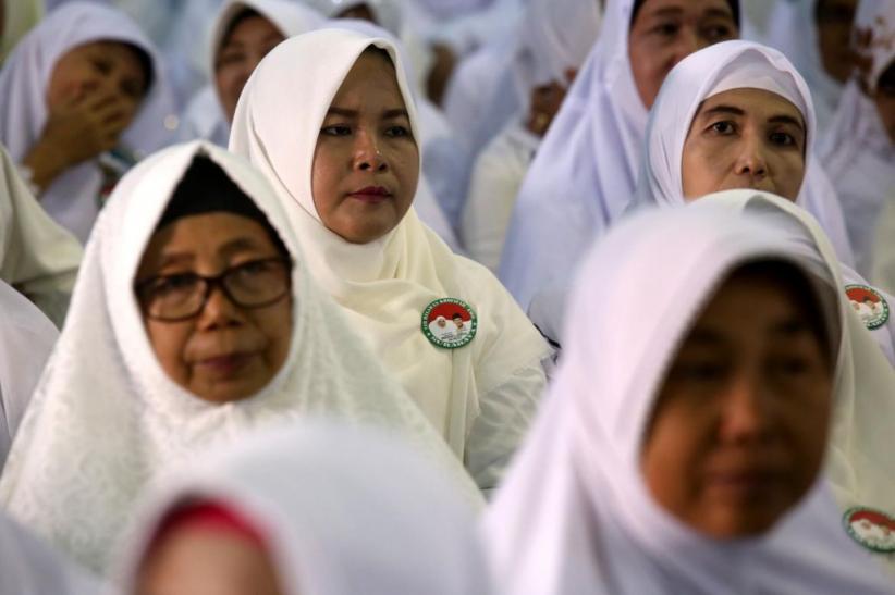 Kader Muslimat NU Doa Bersama Menangkan Khofifah-Emil - Bagian 6