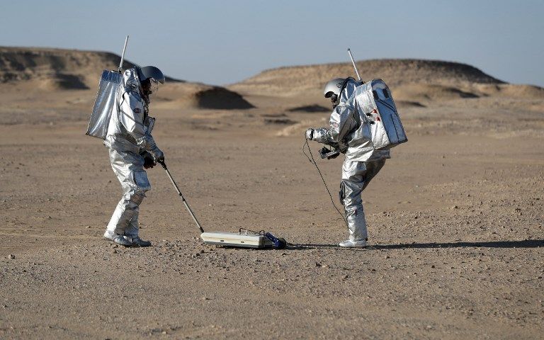 Ilmuwan Jadikan Gurun Pasir Ini Tempat Simulasi Hidup di Mars - Bagian 12