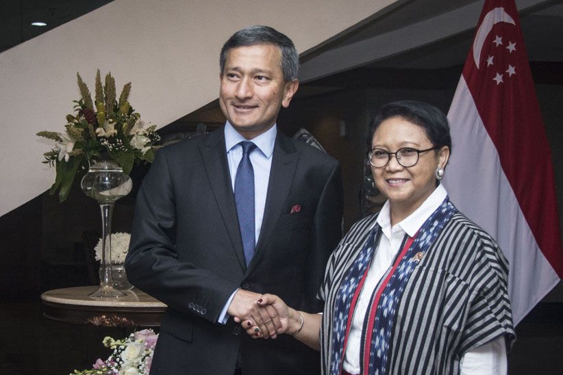 Menlu Retno Terima Kunjungan Menlu Singapura - Bagian 2