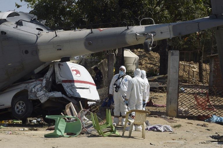 Helikopter yang Ditumpangi Menteri Meksiko Jatuh, 13 Orang Tewas - Bagian 8