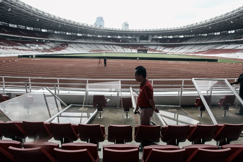 Penampakan Fasilitas SUGBK yang Dirusak Suporter Persija - Bagian 2