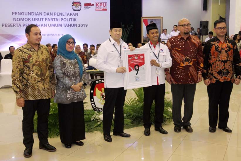 Partai Perindo Dapat Nomor Urut 9 pada Pemilu 2019 - Bagian 1