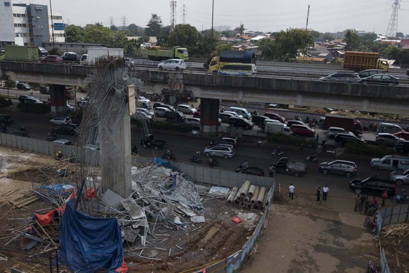 Foto-Foto Kecelakaan Proyek Infrastruktur Sepanjang 2018 - Bagian 9