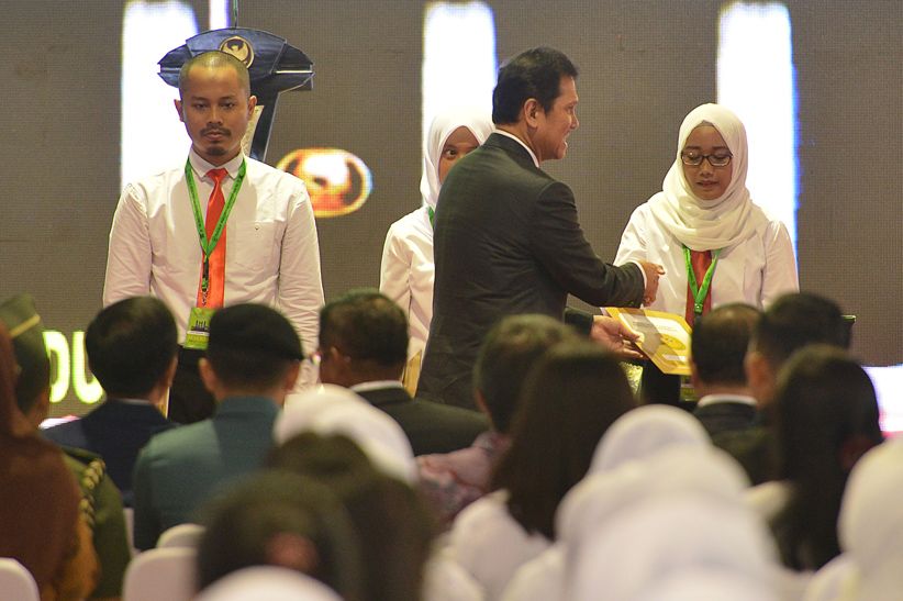 Presiden Jokowi Hadiri Pembekalan Ribuan Calon Hakim Se-Indonesia - Bagian 5