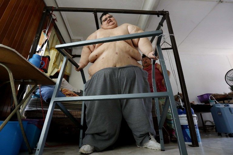 Melihat Perjuangan Pria Terberat di Dunia Pangkas Bobot Tubuh dengan Berolahraga - Bagian 6