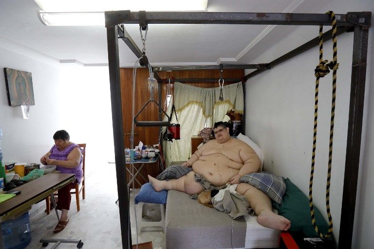 Melihat Perjuangan Pria Terberat di Dunia Pangkas Bobot Tubuh dengan Berolahraga - Bagian 15