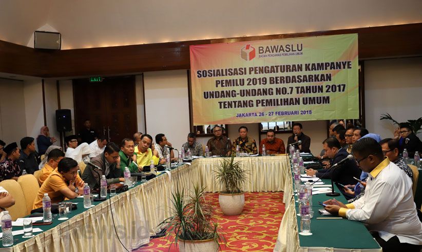 Bawaslu Gelar Sosialisasi Pengaturan Kampanye Pemilu 2019 - Bagian 2
