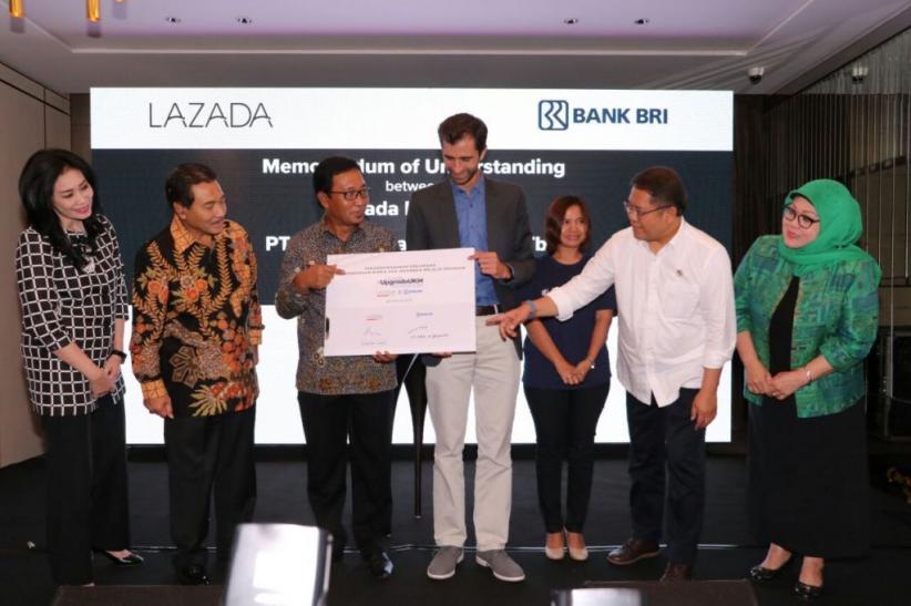 BRI dan Lazada Dukung UMKM Go Digital Melalui UpgradeUKM - Bagian 1