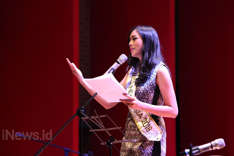 Miss Indonesia 2018 Alya Nurshabrina Bacakan Puisi Tut Wuri Handayani  - Bagian 2
