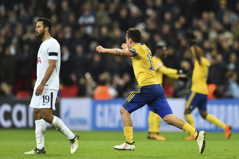 Ekspresi Pemain Juventus Usai Kalahkan Tottenham 1-2 - Bagian 7