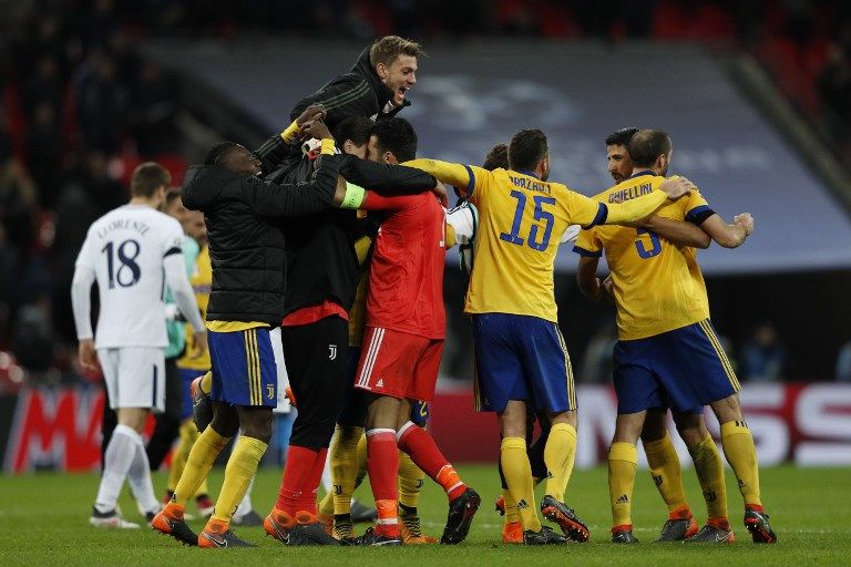 Ekspresi Pemain Juventus Usai Kalahkan Tottenham 1-2 - Bagian 4