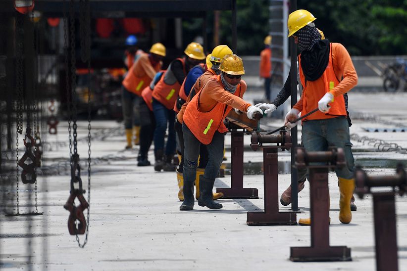 Pembangunan LRT Kelapa Gading Mencapai 65 Persen - Bagian 2