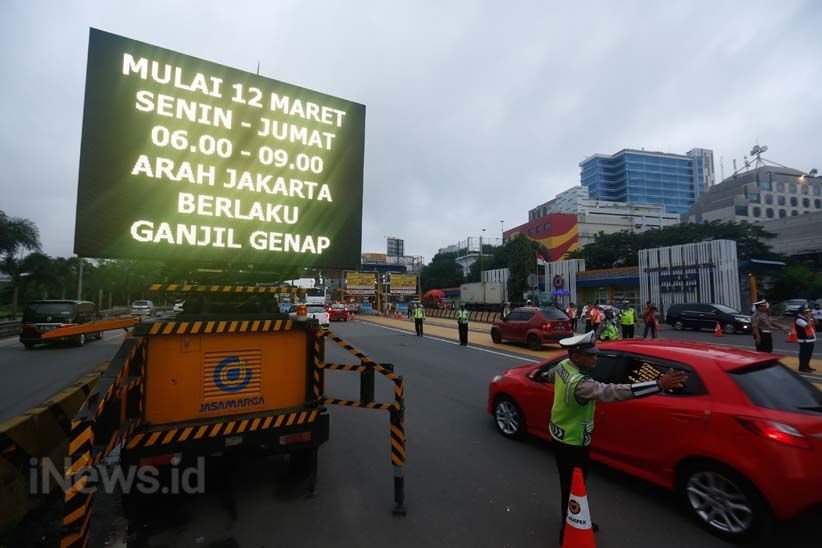 Aturan Sistem Ganjil Genap Tol Bekasi Mulai Berlaku - Bagian 4