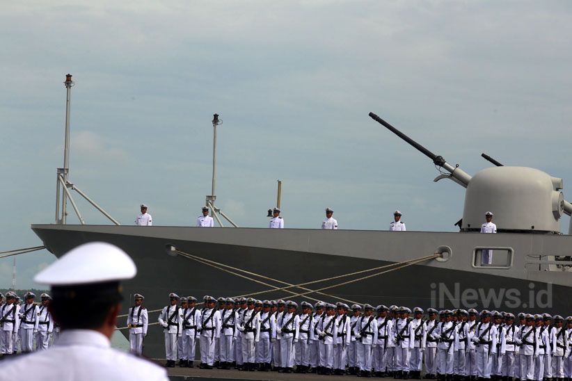 Upacara Pergantian 3 Petinggi TNI AL di Koarmatim  - Bagian 7