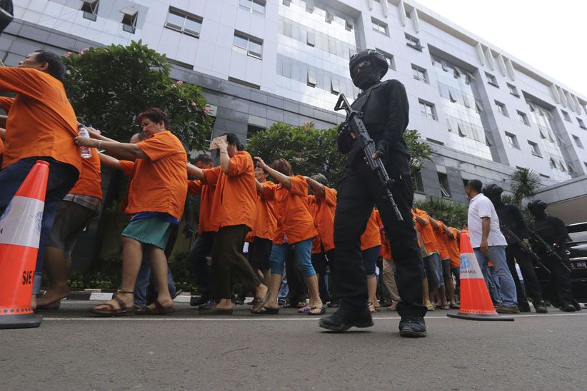 Polda Metro Jaya Amankan 86 Penjudi - Bagian 7