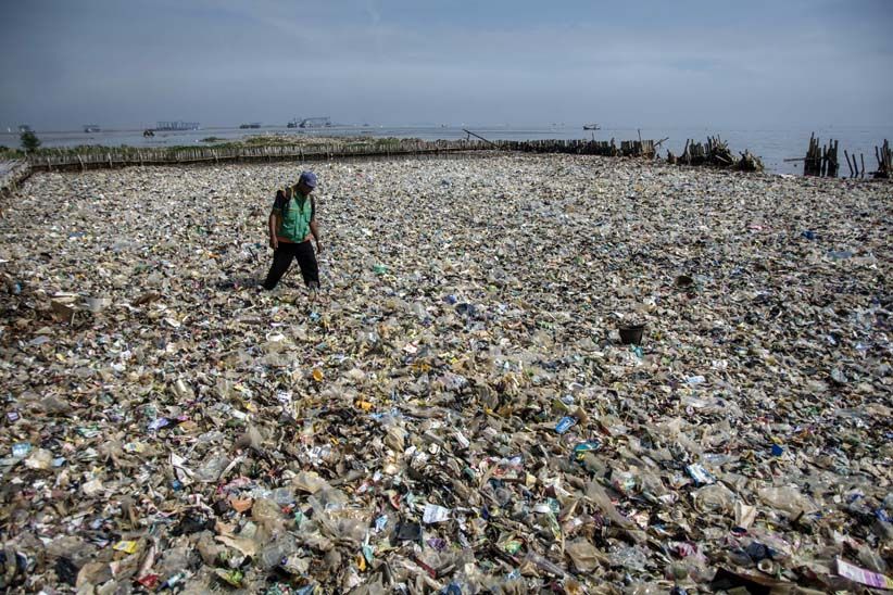Teluk Jakarta Tercemar Sampah Rumah Tangga - Bagian 1