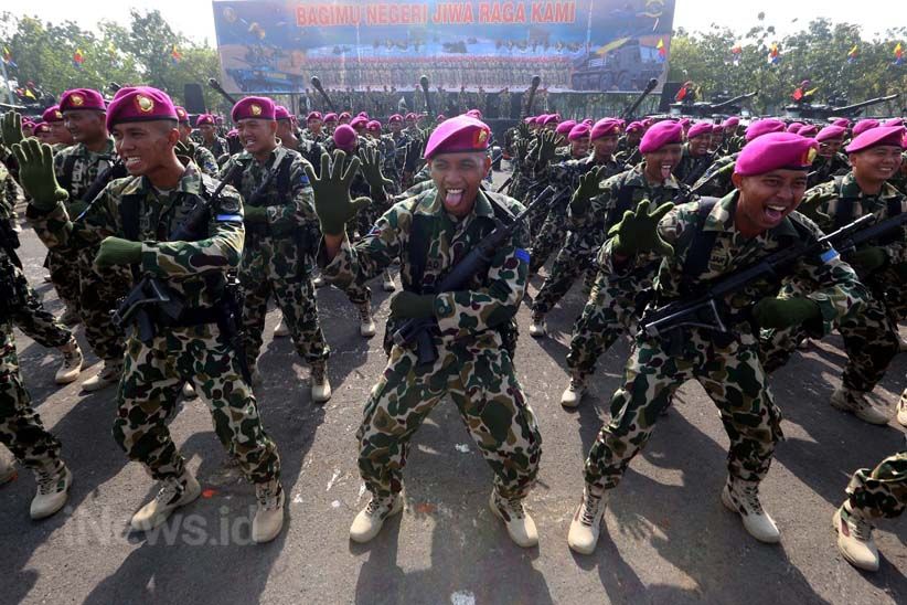 Dankormar Pimpin Upacara Sertijab Komandan Pasukan Marinir-1  - Bagian 6