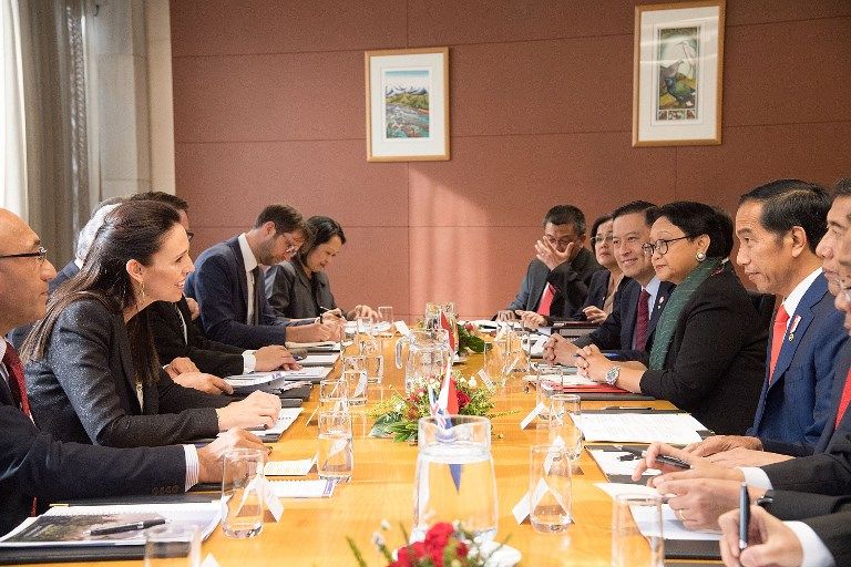 Tingkatkan Kerjasama Ekonomi, Presiden Jokowi Bertemu PM Selandia Baru - Bagian 3