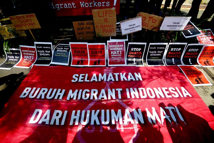 Kedubes Arab Saudi Didemo, Protes Eksekusi Mati TKI - Bagian 1