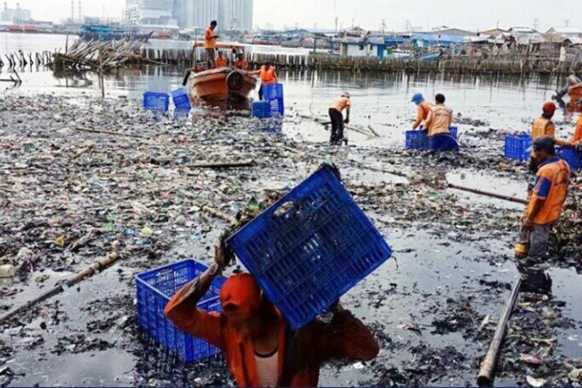 Sampah Teluk Jakarta Tersisa 40 Persen - Bagian 4