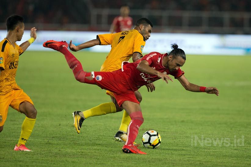 Duel Seru Persija Jakarta Vs Bhayangkara FC Berakhir Imbang - Bagian 2
