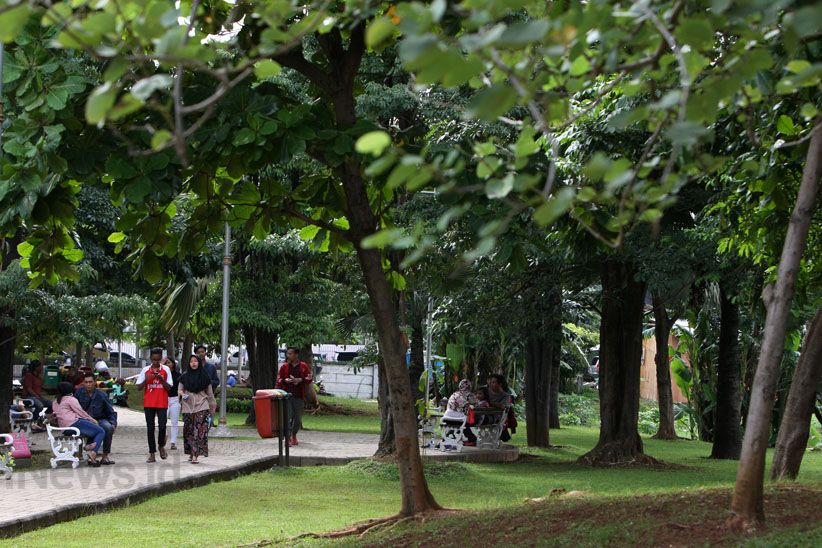 Menikmati Keasrian Taman Waduk Ria Rio - Bagian 3