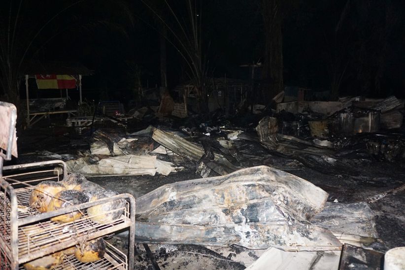 Kebakaran Hanguskan Puluhan Rumah TKI di Malaysia, 1 Orang Tewas - Bagian 1