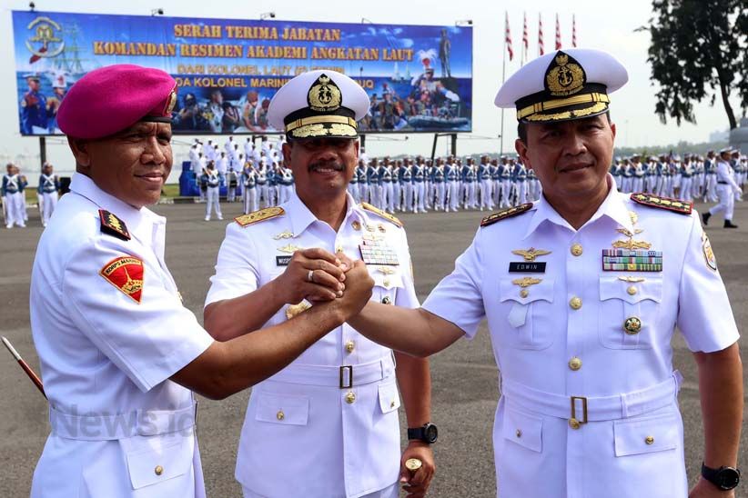 Upacara Sertijab Komandan Resimen AAL - Bagian 1