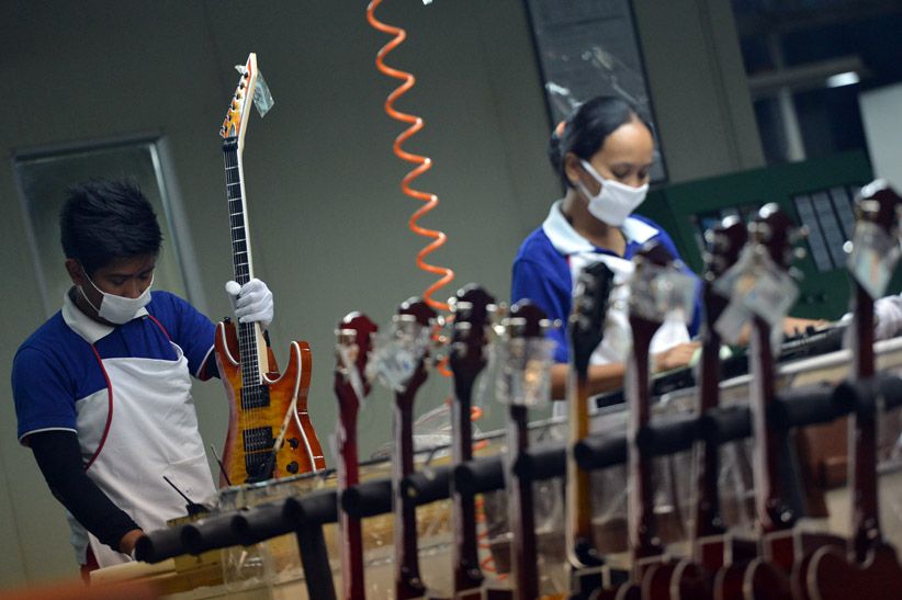 Jokowi bersama Sri Mulyani Luncurkan Perizinan Kepabeanan Online - Bagian 7