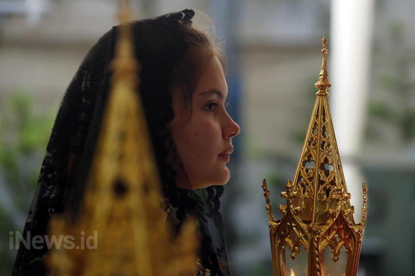 OMK Katedral Gelar Visualisasi Jalan Salib - Bagian 1