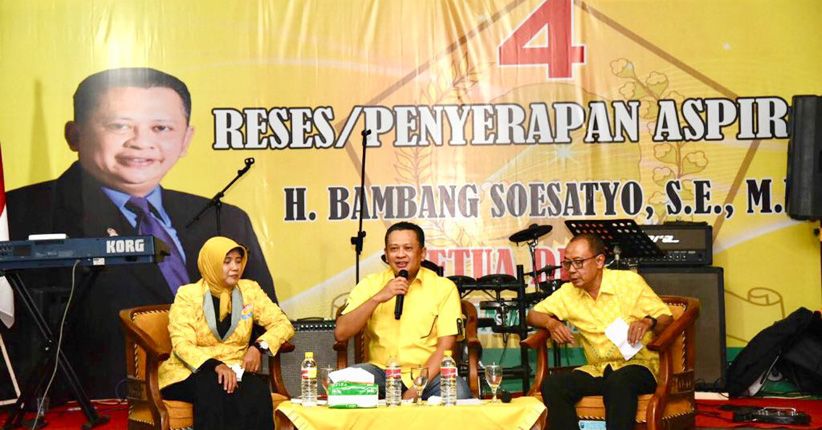 Bertemu PGRI di Kebumen, Bamsoet Janji Perjuangkan Nasib Guru Honorer