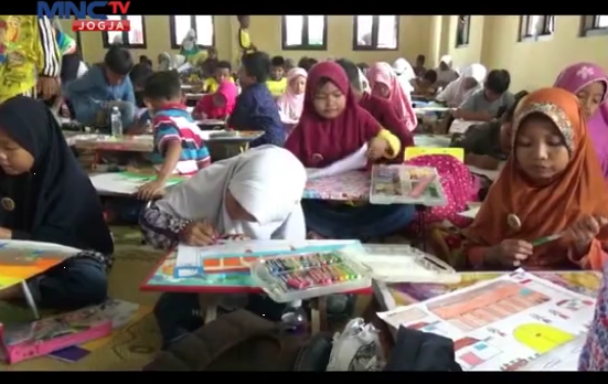 Lomba Mewarnai Milad Muhammadiyah Diikuti Peserta Nonmuslim