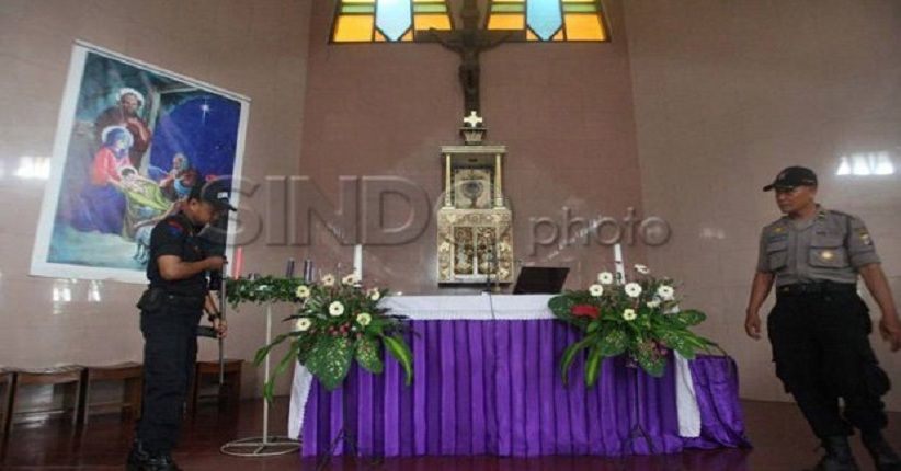 Gereja Katolik di Sleman Diserang saat Misa, Romo dan 3 Jemaat Terluka