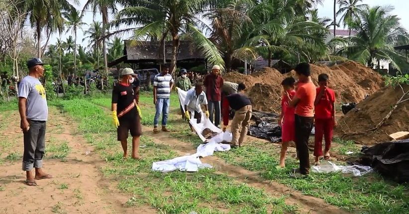 Kuburan Massal Korban Tsunami Aceh Dibongkar untuk Bangun Masjid