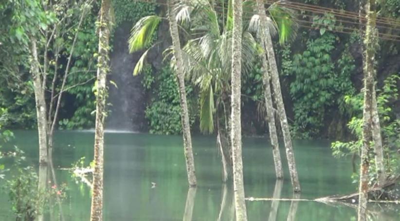 Fenomena Danau Dadakan di Telaga Waja akibat Banjir Lahar Dingin