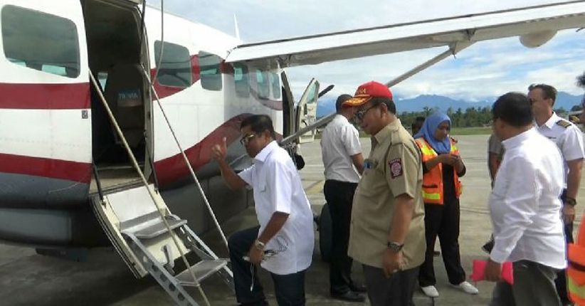 Kunjungi Asmat, Mensos Idrus Cek Penanganan Campak dan Gizi Buruk