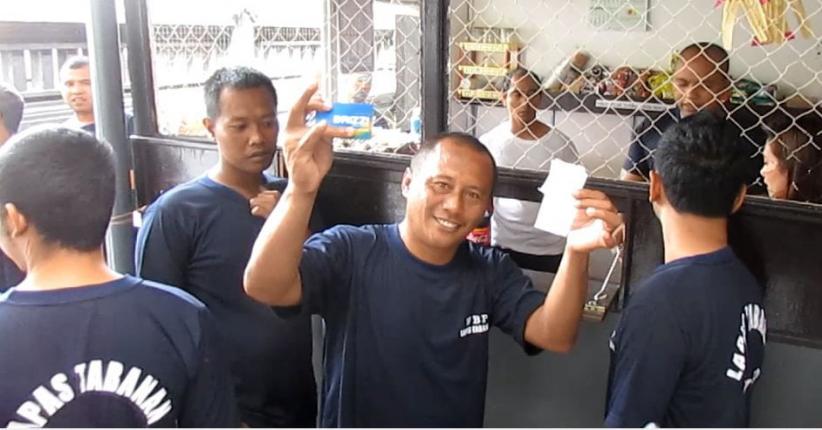Napi di Tabanan Bali Terapkan e-Money untuk Transaksi dalam Penjara