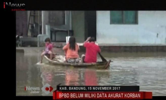 Banjir Bandung Selatan Meluas, BPBD Sulit Lakukan Pendataan
