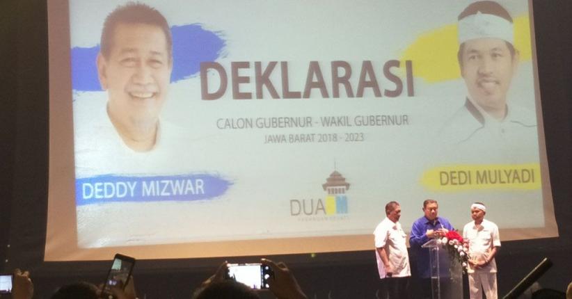 Deklarasi Duo DM: Pilgub Jabar Bakal Dimeriahkan Perang Jenderal