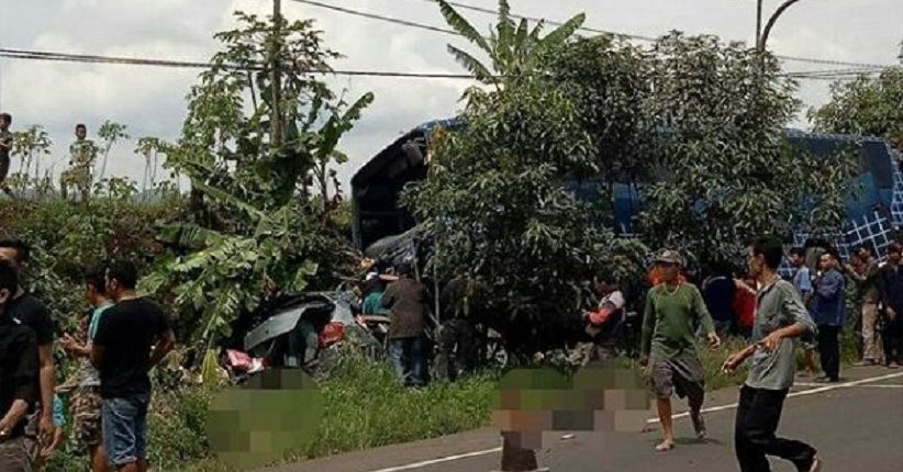 Kecelakaan Maut Jalur Bandung-Cianjur, Dilaporkan Banyak Korban Tewas