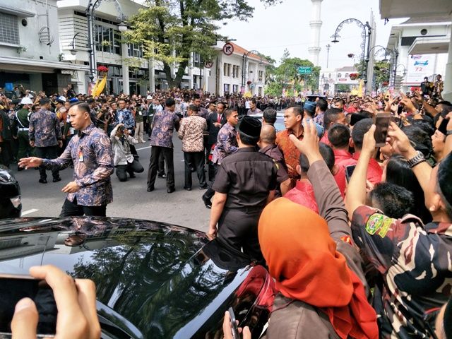 Presiden Jokowi Hadiri Milad AMS ke-51 di Kota Bandung