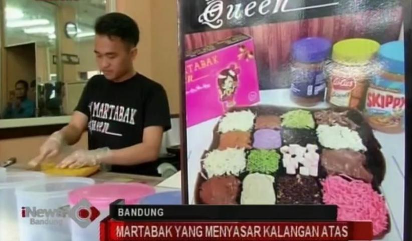 Menjajal Martabak 16 Rasa di Sudut Kota Paris Van Java 