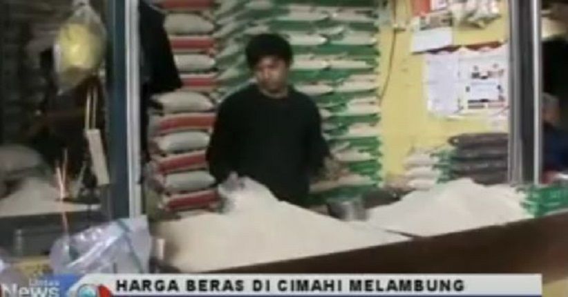 Harga Beras di Cimahi Mencapai Rp13.000 Per Kilogram
