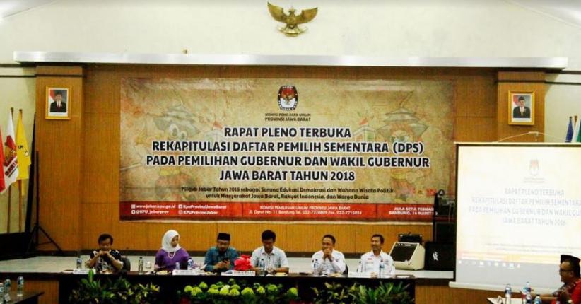Hasil Pleno Penetapan DPS, 31,7 Juta Pemilih Akan Tentukan Nasib Jabar