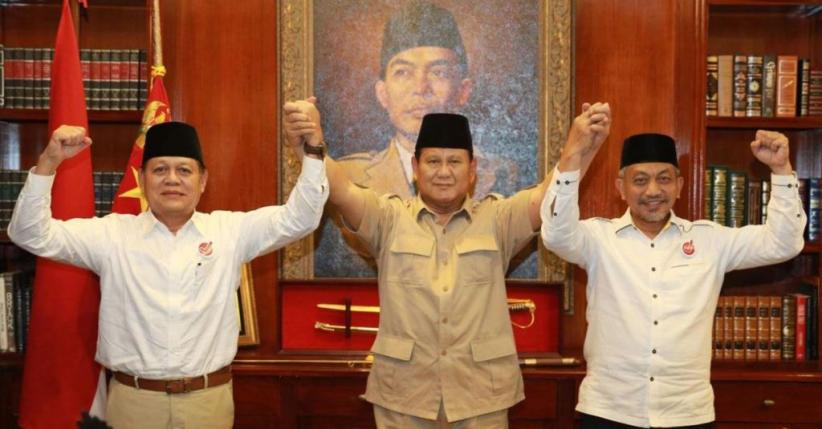 Prabowo Mulai Turun Gunung Perkenalkan Sudrajat-Syaikhu di Jabar