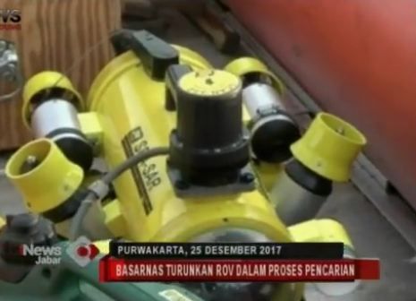 Basarnas Turunkan ROV Cari Korban Kapal Terbalik di Waduk Cirata