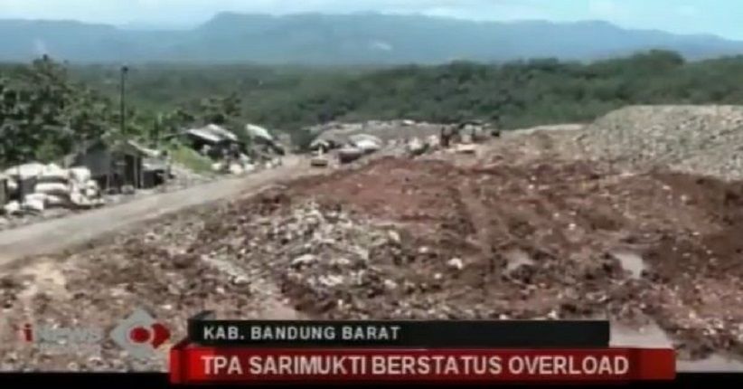 Kapasitas TPA Sarimukti Menampung Sampah Sudah Melebihi Batas