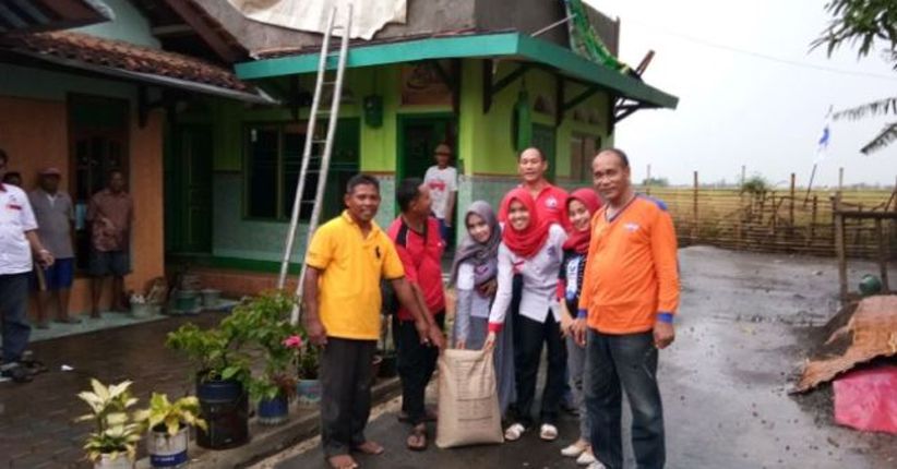 Perindo Pekalongan dan Pemalang Bantu Renovasi Pembangunan Musala