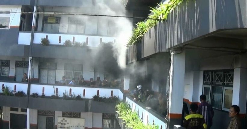 Kebakaran Lab Fisika SMK di Banjarnegara, Siswa dan Guru Panik